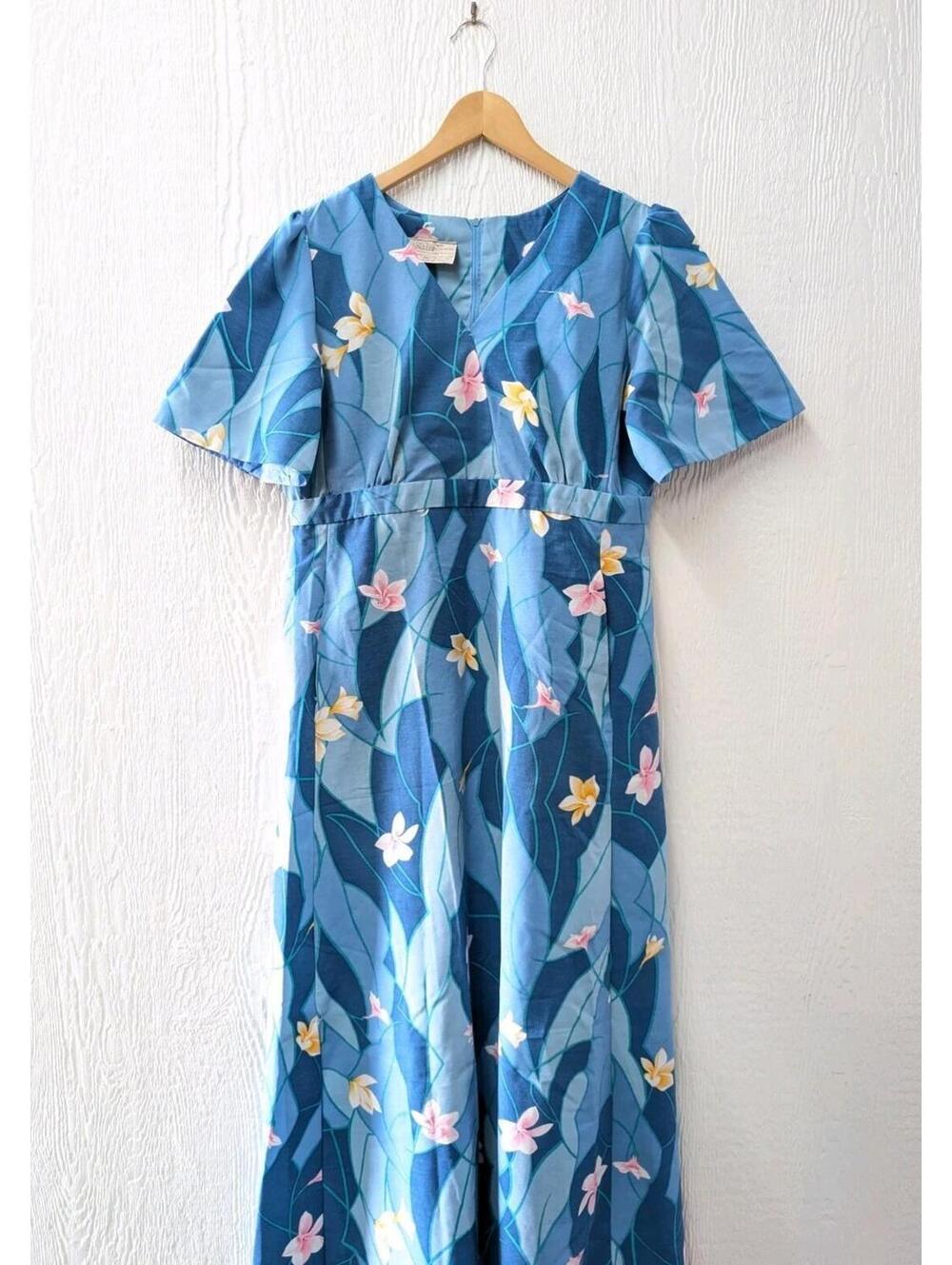 Rare United Airlines Stan Herman Brookhurst Hawaiian Flight Attendant Dress 14